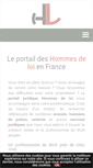 Mobile Screenshot of hommes-de-loi.fr